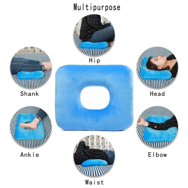 [Australia] - Donut Pillow Tailbone Pain Relief Cushion Bed Sores,Butt Donut Pillow Anti-Decubitus Pad-Breathable for Hemorrhoids,After Surgery,Pregnancy, Pressure Sores. 