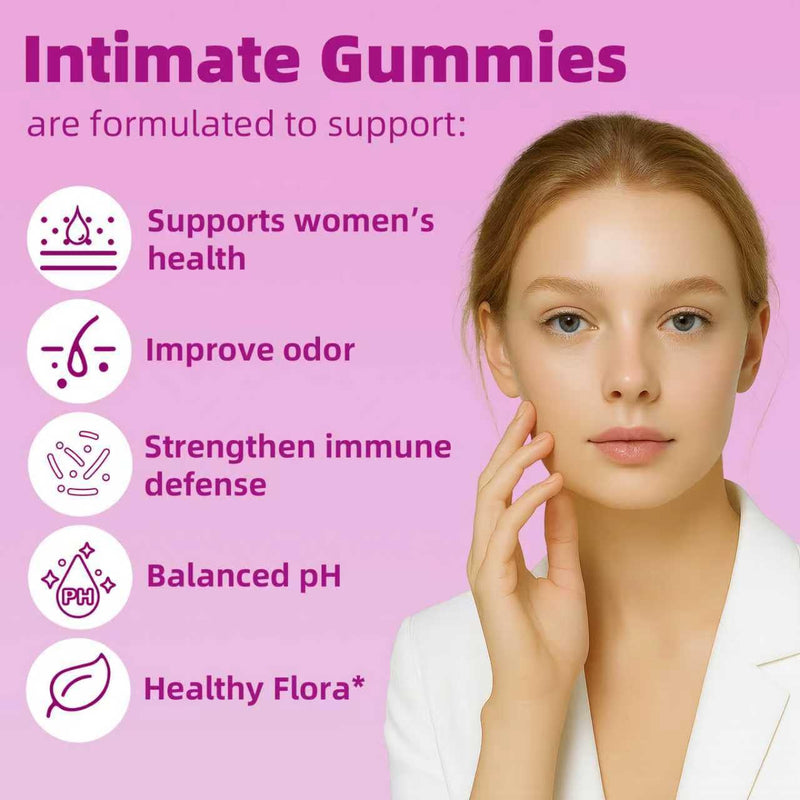 [Australia] - Her Juicy Feminine Probiotics Gummies for Women ‚Äì Tropical Pineapple Flavor | Supports pH Balance, Digestive & Immune Health | with Slippery Elm | 60 Gummies (1 Pack) 60 Count (Pack of 1) 