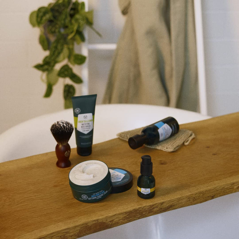 [Australia] - THE BODY SHOP Maca Root & Aloe Softening Shaving Cream 200 ml 
