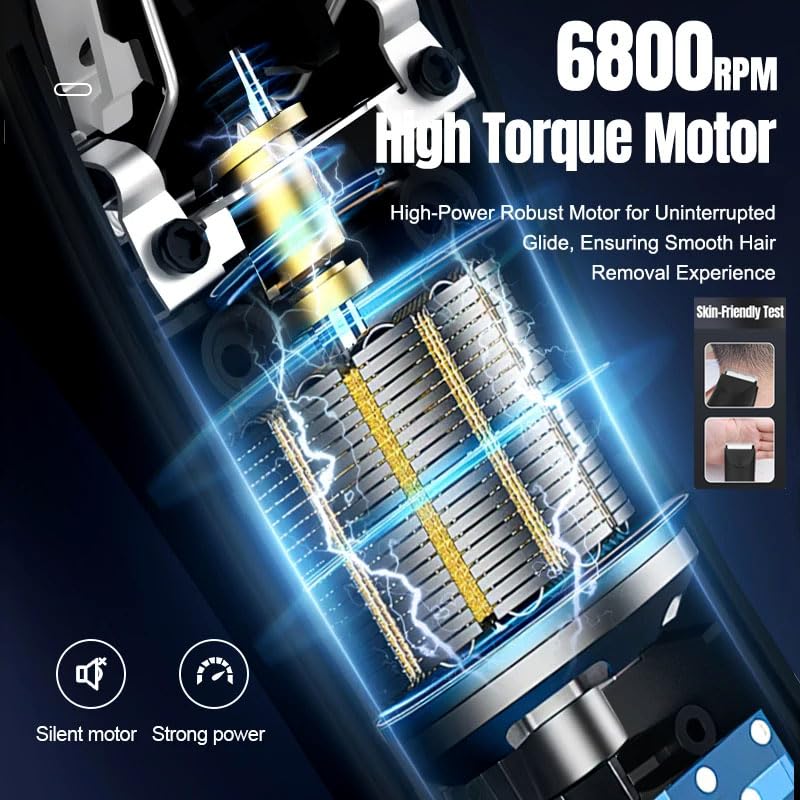 [Australia] - TEGH Body Hair Groin Trimmer | Waterproof Body Groomer | Rechargeable shavere pilator for Men | Groin Trimmer for Men | Quiet pubic Hair Trimmer Razor for Trimming Men's Leg Hair 