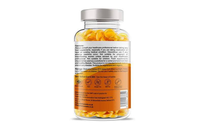 Pharmanostix Turmeric Curcumin with Ginger Vegan Gummies - Natural Orange Flavour - Delicious Daily High Strength Gummy for Adults - 13500MG Turmeric Gummies Per Daily Serving (120 Gummies) 120 count (Pack of 1)