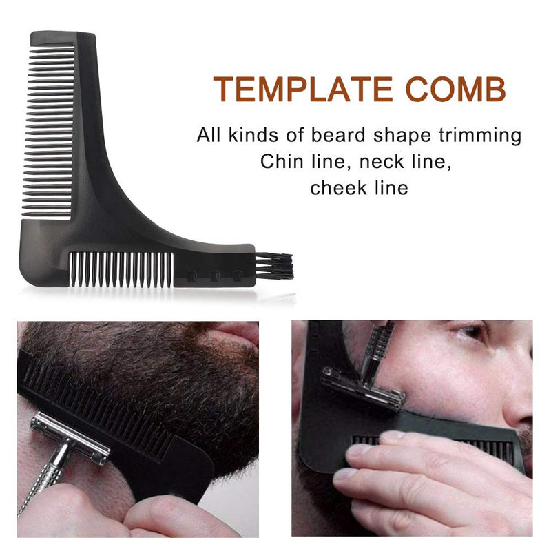 [Australia] - Beard care set for men, beard set for men with beard shampoo, beard oil, beard creams, beard comb, beard brush, beard scissors, beard care set for men, gift set for men 