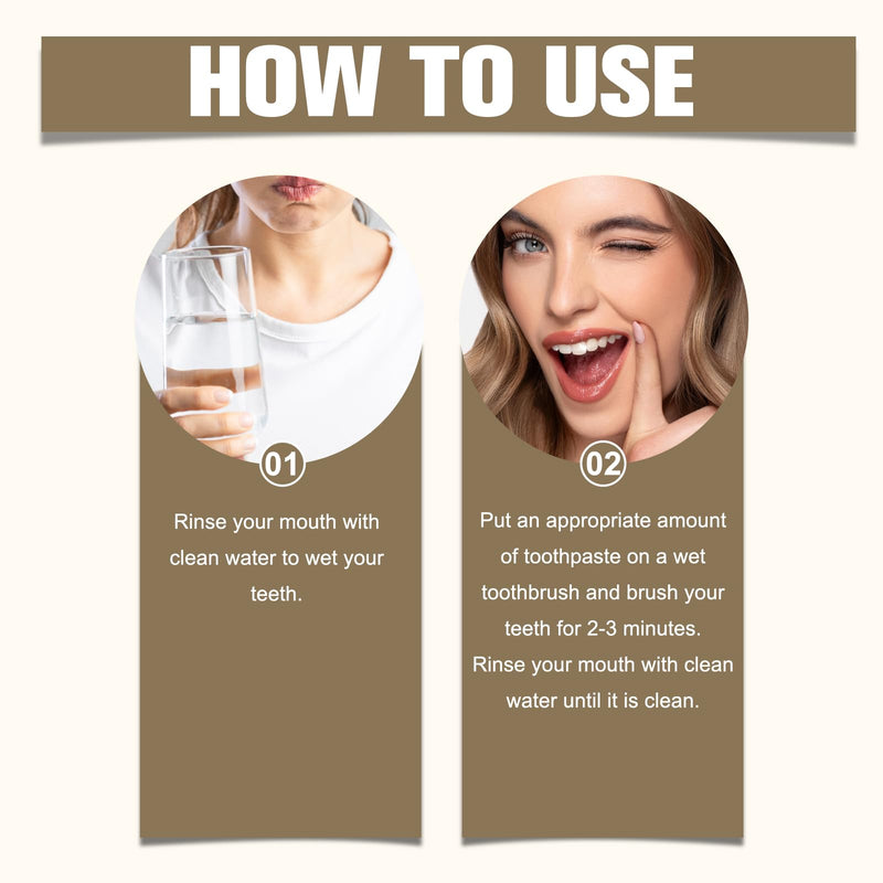 [Australia] - Tooth Refresh Toothpaste, Fresh Breath Toothpaste, Natural Oral Care & Enamel Repair, Helps Remove Coffee, Tea & Wine Stain(2PCS) 
