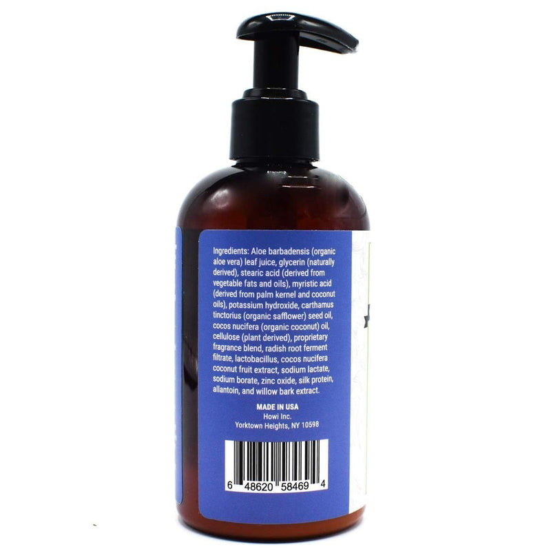 [Australia] - Taconic Shave, Natural Shaving Cream – Lavender Lime - Ultra-Rich High Lather Formula – Natural Shave Cream for Men & Women in 8 oz. Pump Bottle – Scented Shaving Cream 