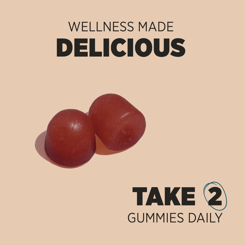 Teen Multivitamin Gummies | 60 Count | 20 Nutrients with Added Omega 3 6 9 | Berry Flavoured Supplement for Teenage Boys and Girls | Vegetarian | By Horbaach