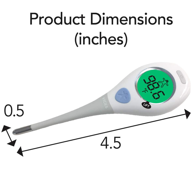 Vicks VDT972US Rapidread Thermometer, 1 Count (pack of 1)