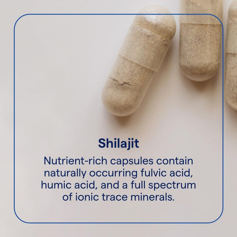 [Australia] - Trace Minerals Shilajit 1000mg - Mineral Supplement Support for Brain Health & Immune Function - Healthy Energy Support Formula with Shilajit Extract & Trace Minerals - 150 Capsules (75 Servings) 