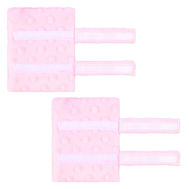 2-Pack Chemo Port Pillow - Soothing Bra Strap Cushion & Port Protector for Chemo Patients, Pacemaker Protector, Post Surgery Bra Strap Pads, Recovery Comfort (Pink)