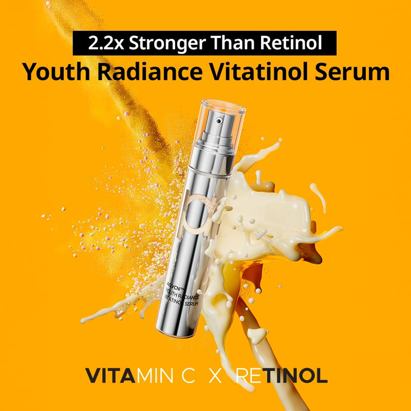 PRIMERA (PRMR) 𝐘𝐨𝐮𝐭𝐡 𝐑𝐚𝐝𝐢𝐚𝐧𝐜𝐞 𝐕𝐢𝐭𝐚𝐭𝐢𝐧𝐨𝐥 𝐒𝐞𝐫𝐮𝐦 - Retinol with Vitamin C Bundle SET VitaminC, Korean Skin Care, Moisturizing, Shiny, Elastic, Lifting, 0.7 oz (21 g *2) 0.7 Ounce (Pack of 2)