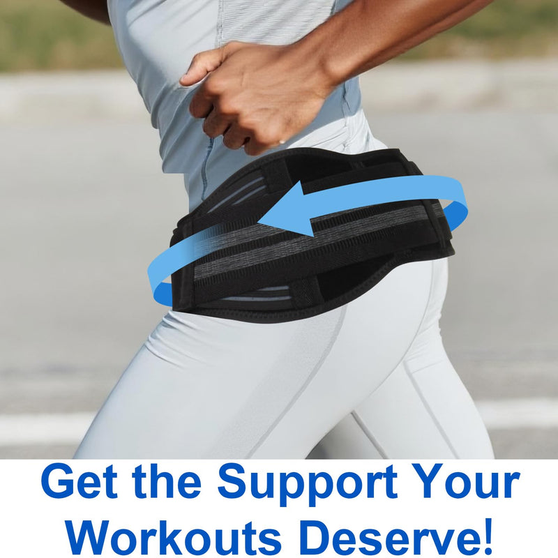 [Australia] - Powerful Sacroiliac Belt for Women and Men, Compression SI Joint Belt for Sciatica Nerve Relief, Hip Brace with Anti-Slip Design, Sacroiliac Hip Brace for Pelvic, Trochanteric Bursitis, Sacrum Pain Plus 