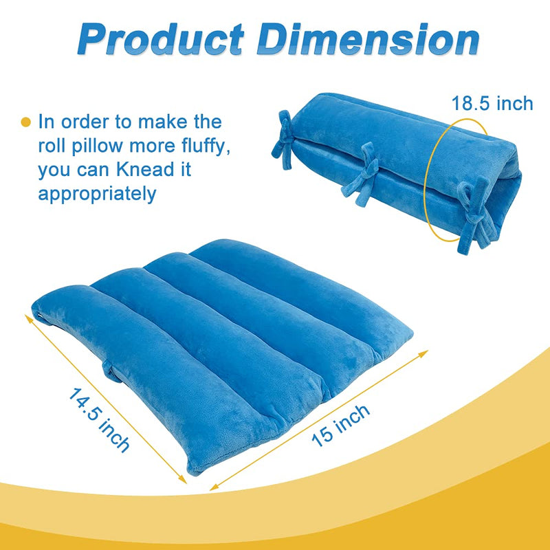 [Australia] - Arm Elevation Pillow for Adults After Surgery Wrist Elevating Arm Support Post Surgery for Swelling Broken Leg Shoulder Ankle Pillows Elbow Knee Sleeping Wedge Anti Pressure Arm Rest Pillow Blue 