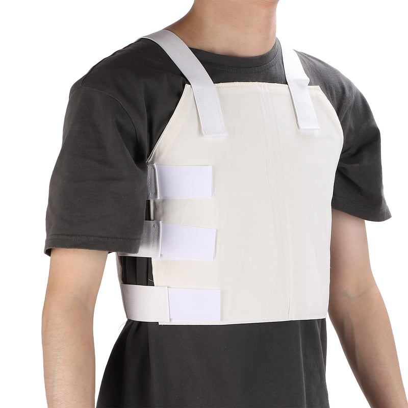 FILFEEL Sternum and Thorax Support, Breathable Ribs Chest Brace for Intercostal Muscle Strain, Chest Belt for Men Women