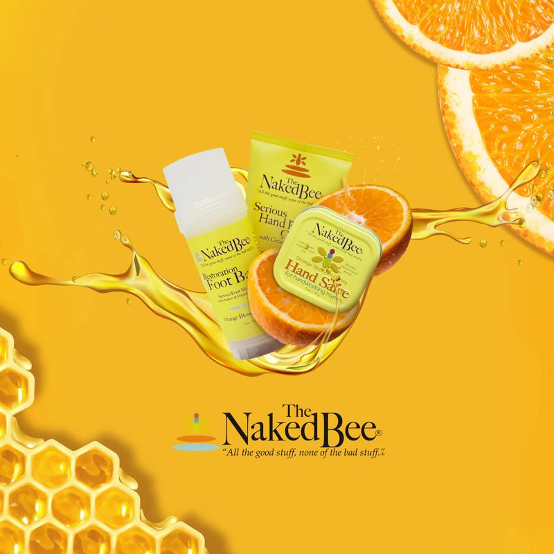 [Australia] - The Naked Bee Lavender and Beeswax Hand Cream (8 oz) Intensive Nourishing Cream for Smoother and Softer Hand - Unscented Deep Moisture and Repair for Dry Skin Lavender & Beeswax 8 Fl Oz (Pack of 1) 