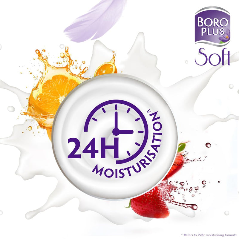 BOROPLUS Light Moisturizing Cream with Vitamin E | Lightweight Moisturizer for Face, Hands & Body | Soothes, Nourishes & Softens Dry Skin | Gives 24-Hour Moisturization | 3.38 Fl Oz (100ml)