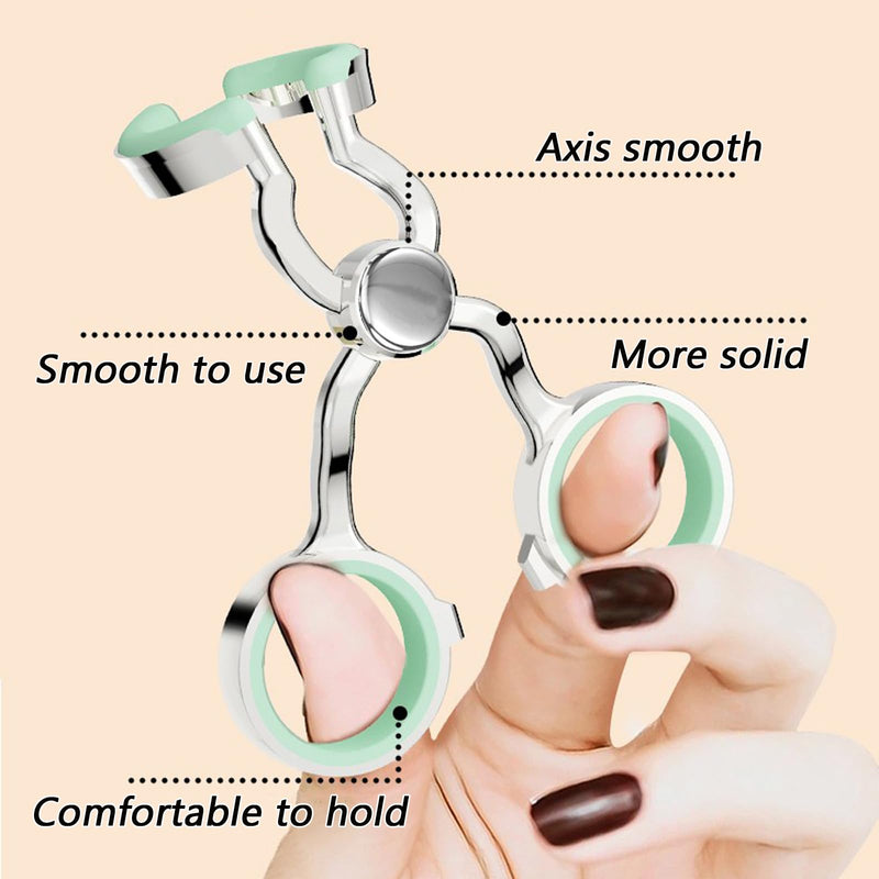 [Australia] - Daily Contact Lens Wearing Aids - Soft Silicone Remover and Insertion Tool Set Includes Tweezers, Case and Plunger Suction Cup (Green) Green 