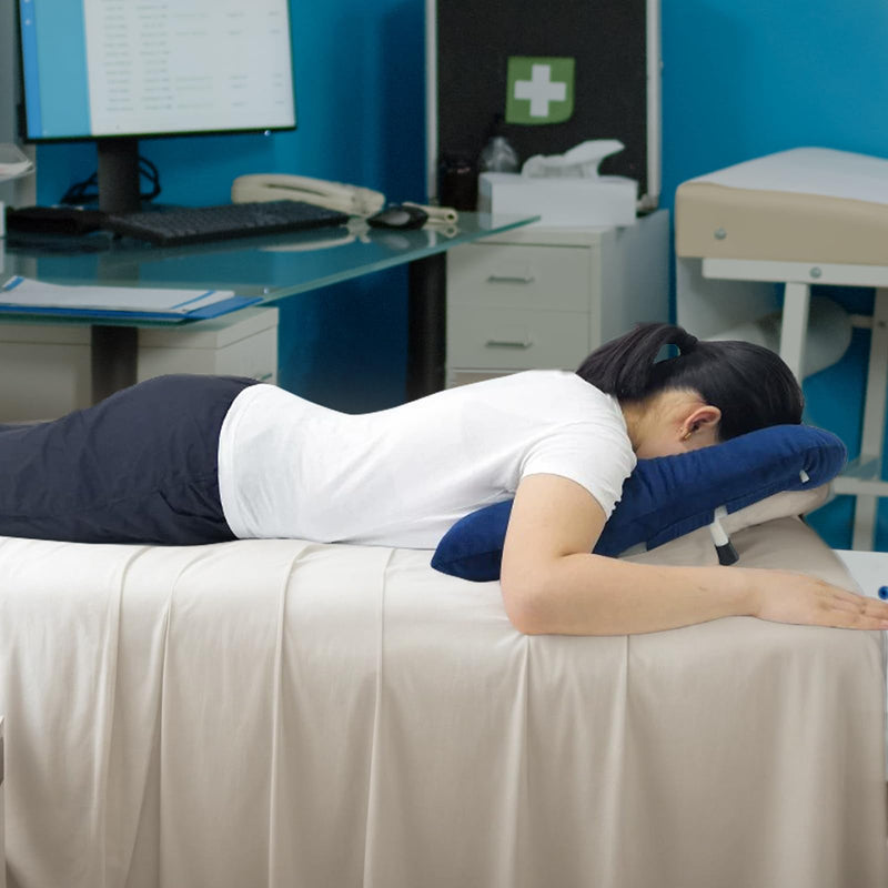 [Australia] - Face Down Pillow for Eye Vitrectomy - Ergonomic Stomach Sleeper Prone Headrest After Eye Procedures, Adjustable Height, 1 Pcs 