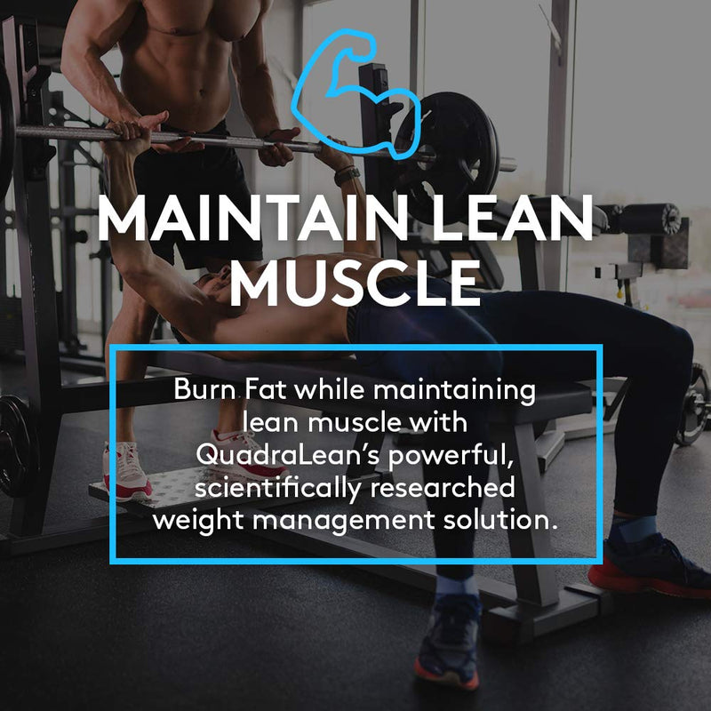 [Australia] - RSP Nutrition QuadraLean - Stimulant Free Weight Management, Metabolism Booster, Energy & Appetite Support - CLA, L-Carnitine, Green Tea Extract, Non-Stim Formula, 50 Serv (Packaging May Vary) 