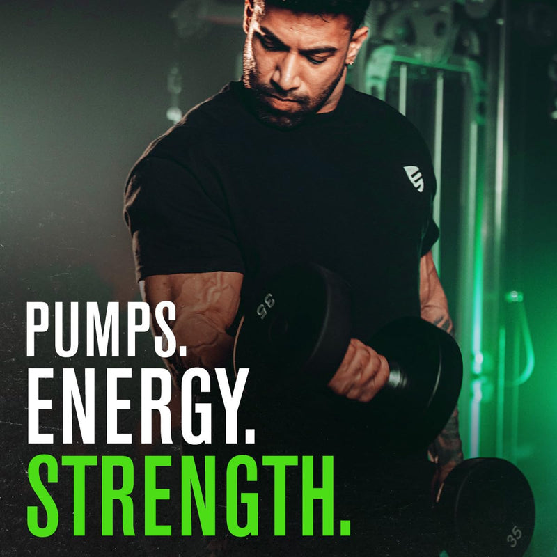 [Australia] - Jacked Factory NITROSURGE Pre Workout Supplement - Endless Energy, Instant Strength Gains, Clear Focus, Intense Pumps - NO Booster & Preworkout Powder with Beta Alanine - 30 Servings, Cherry Limeade 30 Servings (Pack of 1) 