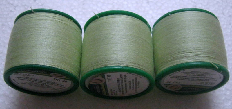[Australia] - Vardhaman Organic Cotton, 3 Spools x 300m, India 