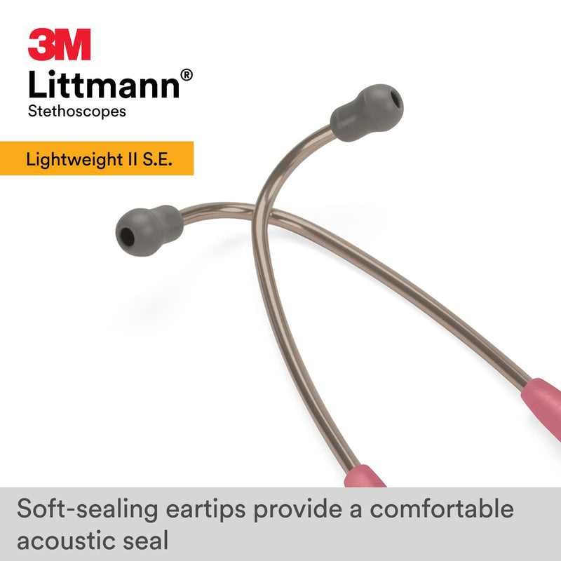 [Australia] - 3M Littmann Lightweight II S.E. Stethoscope, 2456, 28" Pearl Pink Tube 