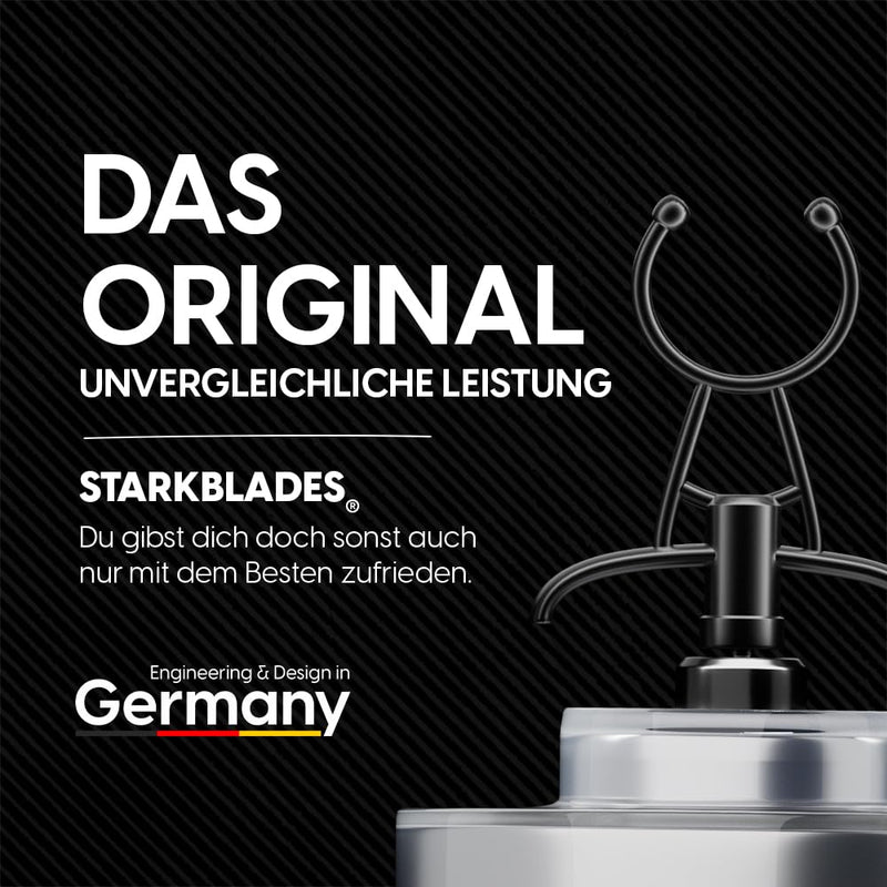 [Australia] - STARKSHAKE® V3 – Your last shaker! | Clump-free protein shakes thanks to 7000 RPM | USB-C fast charging | 60+ shakes per load with STARKPOD 60 G Protein always with you | Electric Protein Mixer (Black) Black 