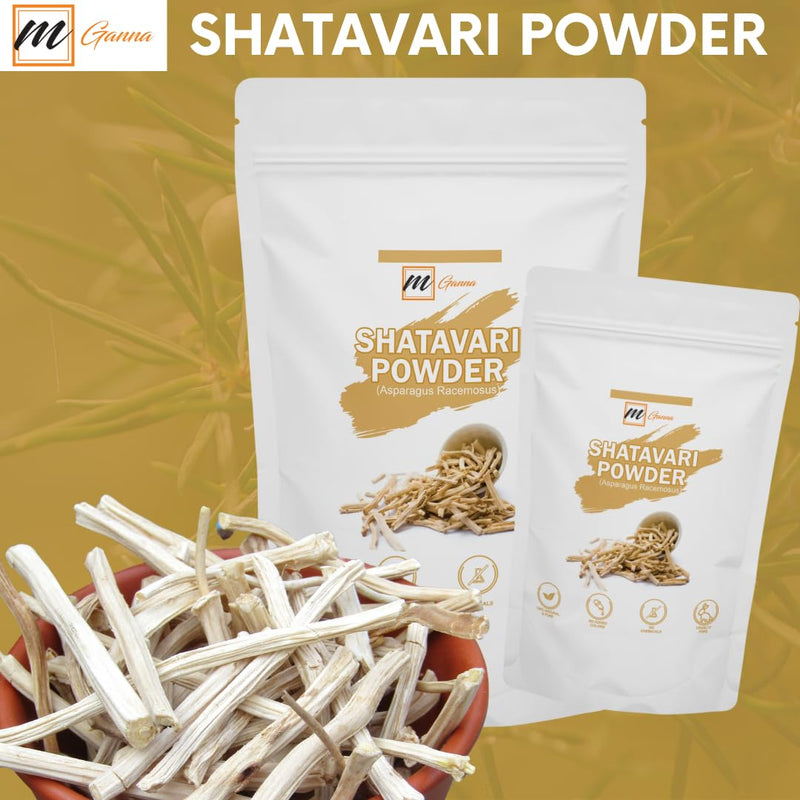[Australia] - 100% Natural Shatavari/Asparagus Racemosus Powder for Health and Skin Care 0.5 LBS / 227 GMS 