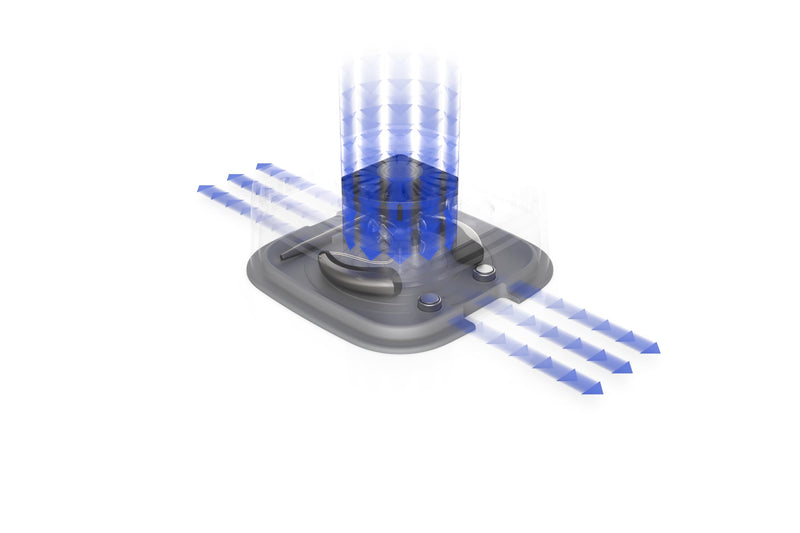flow-med Dry-Turbo cd 2.1 UV - Hearing Aid Dehumidifier - Also for Rechargeable Hearing Aids - Medical Device - UV LED - Powerful Fan - Dry in 30 min - Automatic Stop - USB-C - German Development