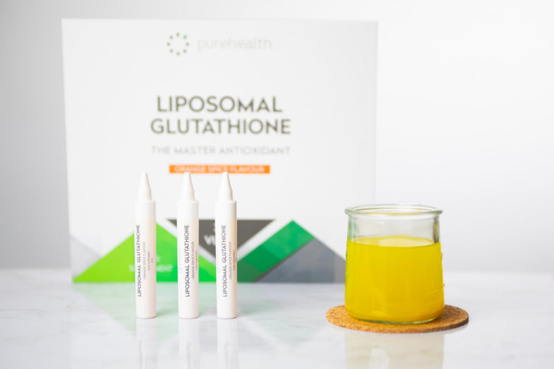 The Most Bioavailable Liposomal Glutathione on The Market 30 Vials Unique Patented Formula for Rapid Absorption