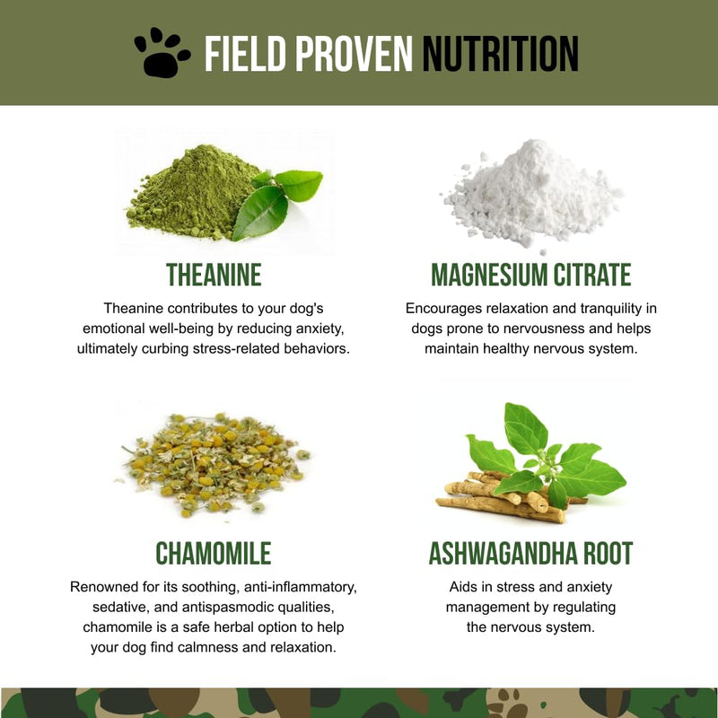 O.G.B. Operation Good Boy - SRE: Calming Supplement for Pets - 90 Count Soft Chews - 12.7oz - Alleviates Anxiety and Promotes Relaxation - Made Natural Ingredients - Veteran Owned - PawsPlanet Australia