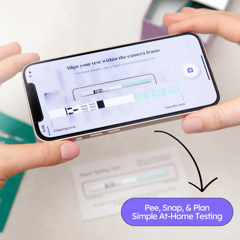 Proov Reserve - Measure Ovarian Reserve at Home - 6 FSH Tests | At Home Fertility Hormone Testing for Women - Non-Invasive