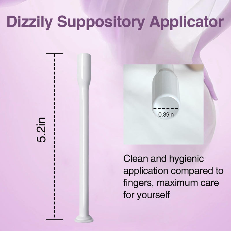 [Australia] - 30 Pack Disposable Vaginal Suppository Applicators for Women, Individually Wrapped, Hygienic - Fits Most Boric Acid Suppositories, Pills, Tablet, Size 00 Cap-sules and Feminine Care Applicator 
