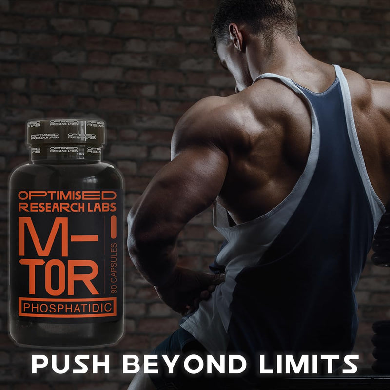 Phosphatidic Acid M-TOR Pathway, Increase Protein Synthesis Boost Muscle Growth, Muscle Builder, Suitable for Vegans, 750mg per Day, 90 High Strength Capsules