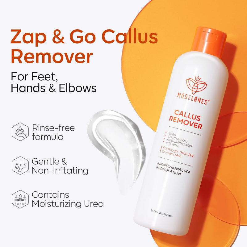 [Australia] - Modelones callus remover solution for gentle callus removal, quick-softening lotion - 240ml 