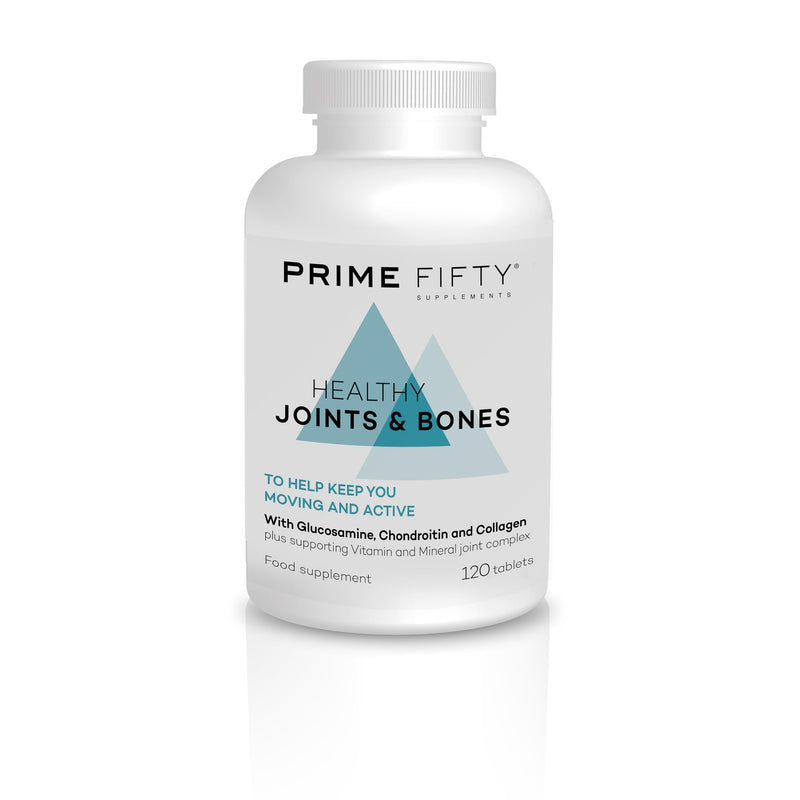 Healthy Joints & Bones 120 Tablets | 2-Month Supply | Glucosamine, Chondroitin, Collagen, MSM, Calcium, Vitamin D & K2 | Joint & Bone Health Supplement for Adults 50+ | New Formulation
