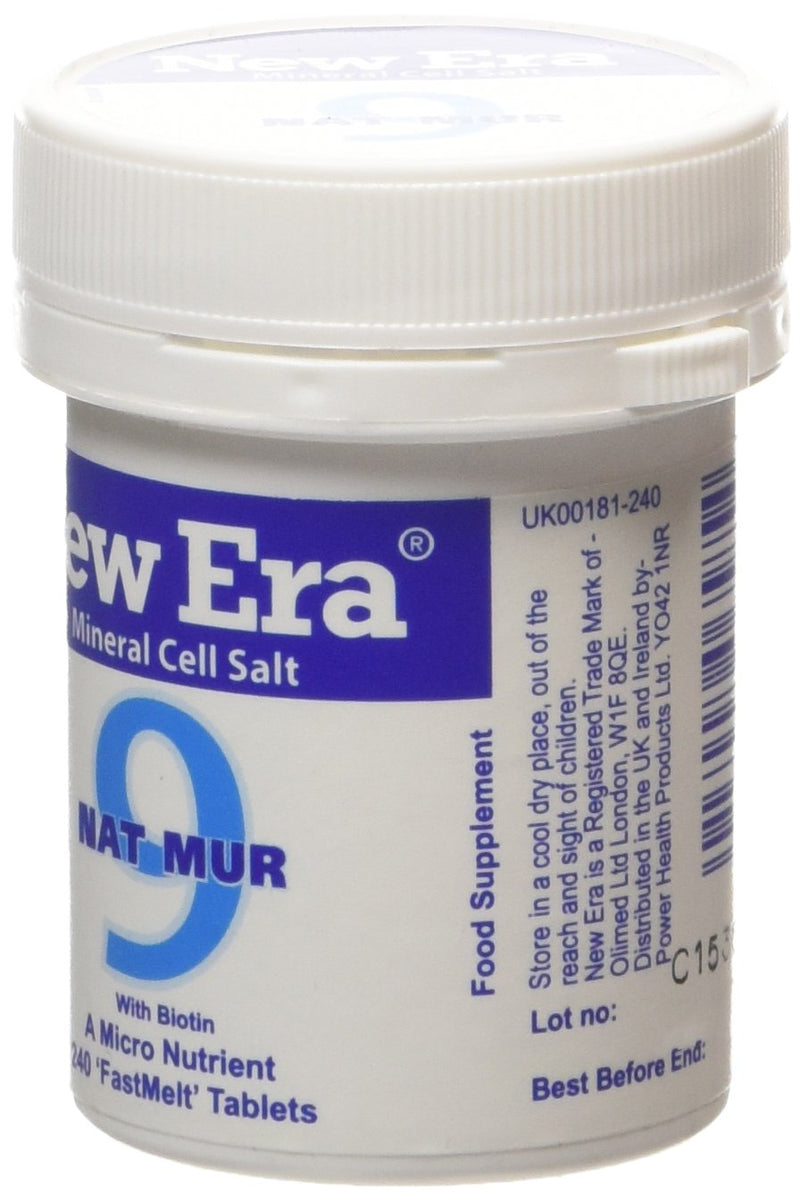 New Era Number 9 Nat. Mur. Tablets - Pack of 240