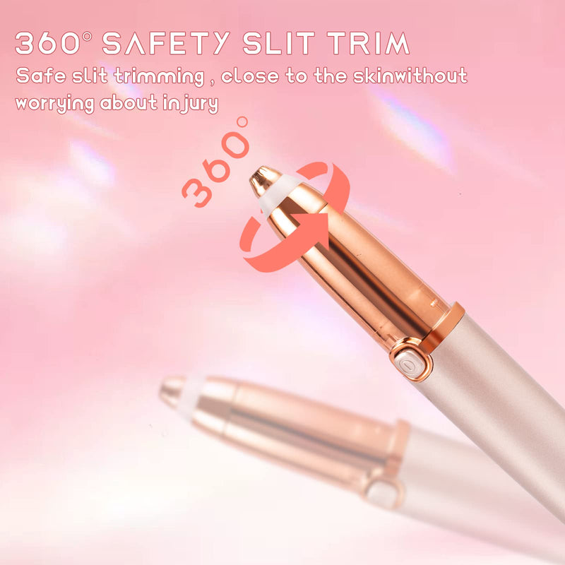 [Australia] - Eyebrow shaving, eyebrow trimmer, facial hair remover, eyebrow trimmer, electric eyebrow razor with LED light, facial trimmer for face, eyebrows, lips, nose 
