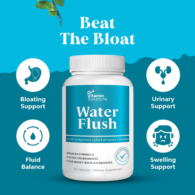 DR VITAMIN SOLUTIONS Thermogenic Fat Burner, 15 Day Cleanse, Water Flush, Weight Loss for Women & Men Bundle, 180 Capsules