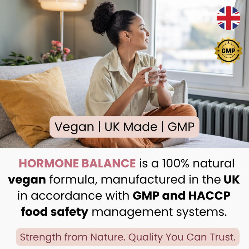 Hormone Balance Ashwagandha Mind & Body 1000mg – Adaptogen Support for Stress, Calm Energy, Sleep & Mood – Hormone Balance & Focus – 120 Vegan Tablets | Cortisol Reducing Supplements 120 count (Pack of 1)