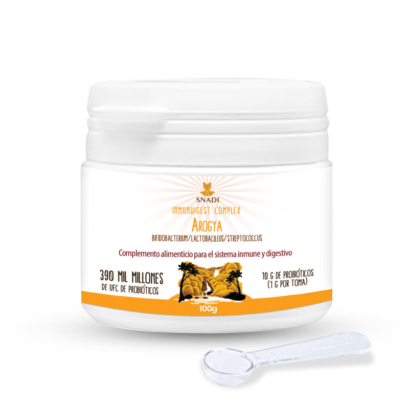 [Australia] - Snadi - Advanced Soluble Probiotics and Prebiotics | 100 gr | 390 billion CFU | AROGYA IMMUNITY | Prebiotic 90g | Suitable for all ages 