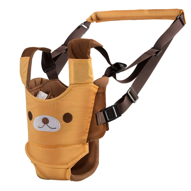 [Australia] - Baby Walking Harness, Handheld Kids Walker Helper, New Upgrade Breathable and Adjustable Toddler Infant Walker Harness Assistant Belt with Instructions for 7-24 Month (Seasonal Green Puppy) Seasonal Green Puppy 