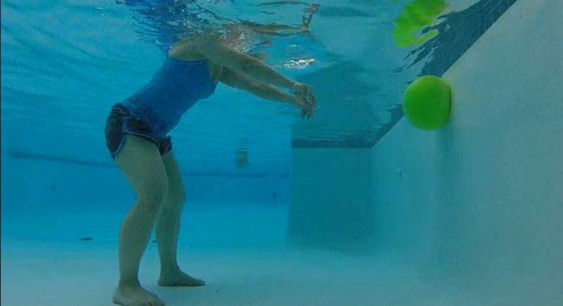 [Australia] - BIO Sports Water Resistance Ball for Low Impact Full Body Pool Workout - Alternative for Foam Dumbbells Green 
