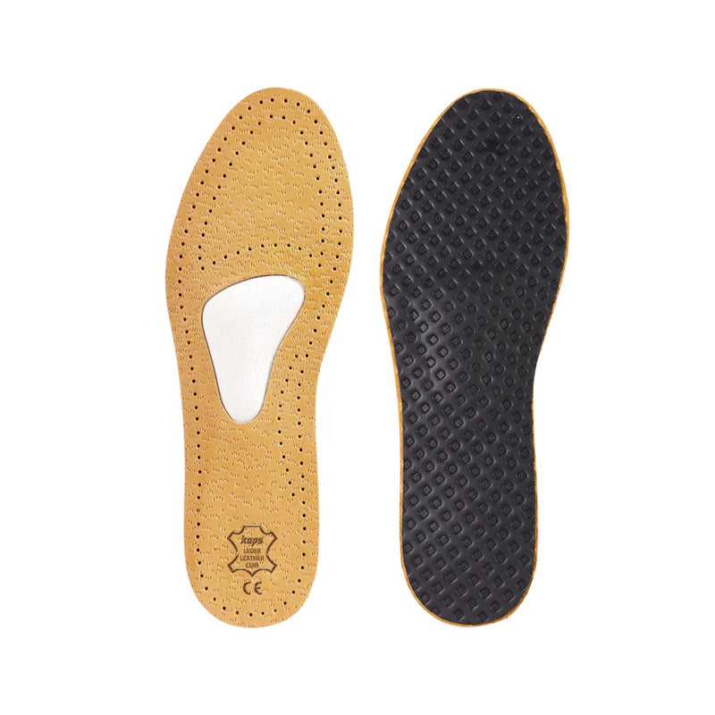 [Australia] - Kaps orthopedic leather insoles good for Morton's neuralgia and forefoot pain, with transverse arch support and padding, for men and women, Allevia 45 