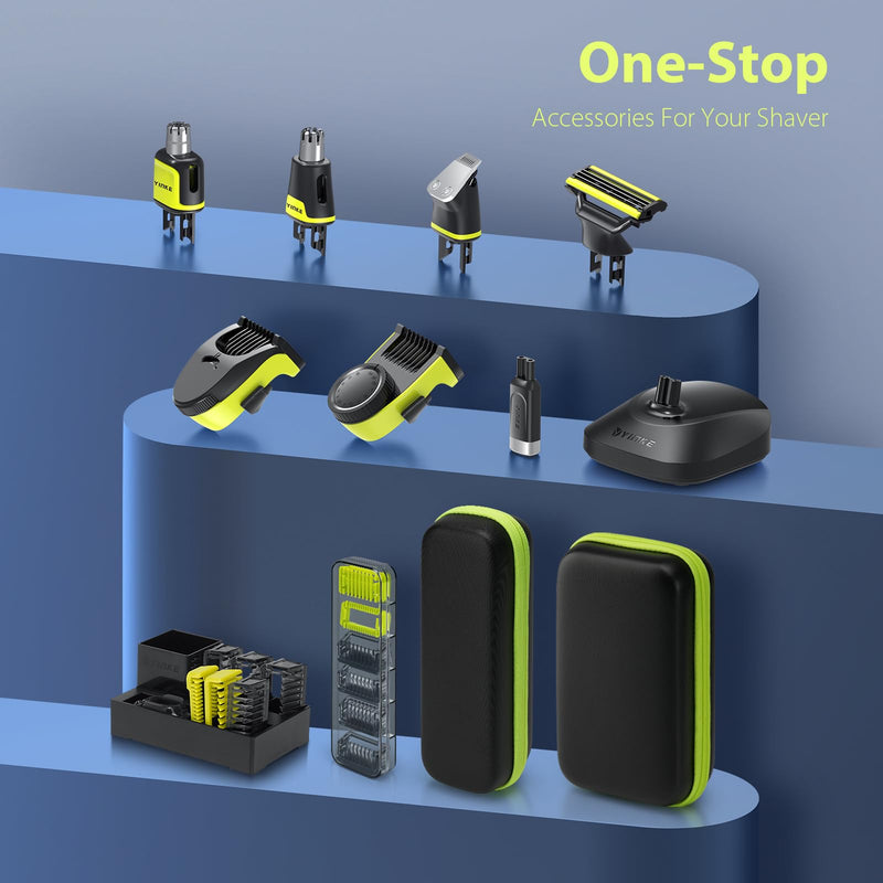 [Australia] - Yinke nose hair trimmer replacement blade attachments compatible with O Blade blades QP2520 / QP2630 O Blade 360 & OBlade pro razor, waterproof dual blades, one pc 