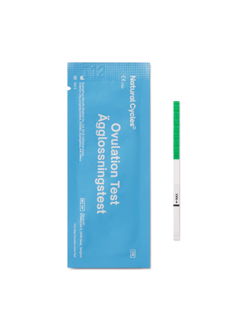 Natural Cycles Ovulation Test Strips 15 Count - 99% Accurate LH Tests | LH detection • At-home fertility testing • Easy-to-read strips • Identifies fertile window • 15 test strips • 99% accurate Ovulation Test Strips (15 Count)