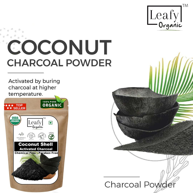[Australia] - Coconut Activated Charcoal Powder - 1 lb / 16 Oz - Whitens Teeth, Rejuvenates Skin and Hair, Supports Better Digestion 