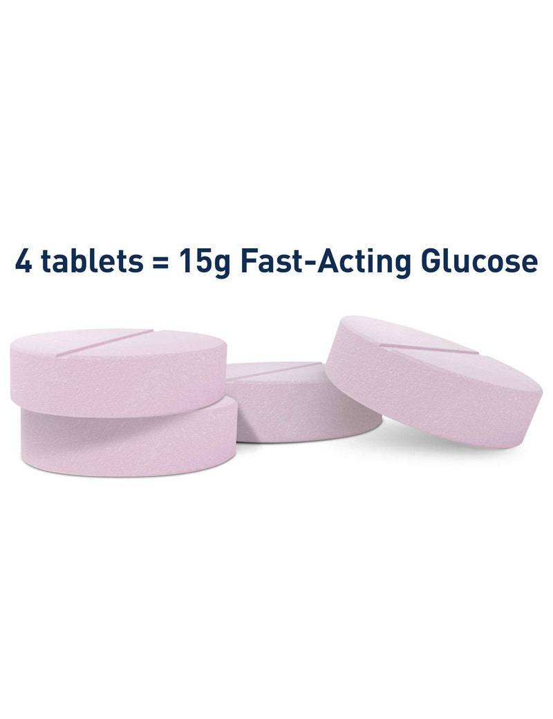 [Australia] - TRUEplus® Glucose Tablets, Grape Flavor - 50ct Bottle 50 Count (Pack of 1) 