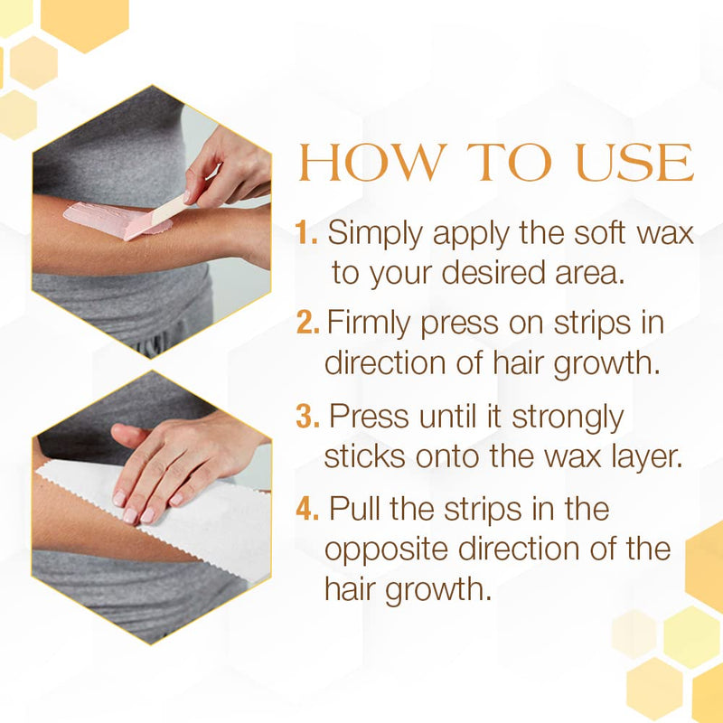 Gigi Bleached Muslin Epilating Strips for Soft Wax - Professional Hair Removal Wax Strips for Waxing, (3”X9”), 100 Strips, 1 Pack 1 Count (Pack of 1) Large Bleached Muslin Strips