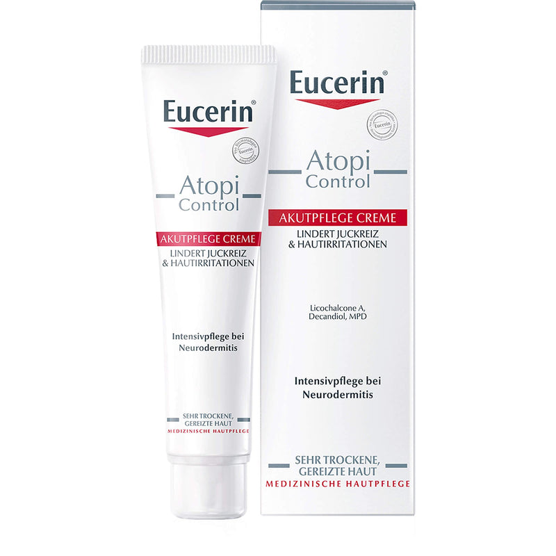 [Australia] - Eucerin AtopiControl Acute Care Cream Relieves Itching, 40 ml Cream 40 ml (Pack of 1) 