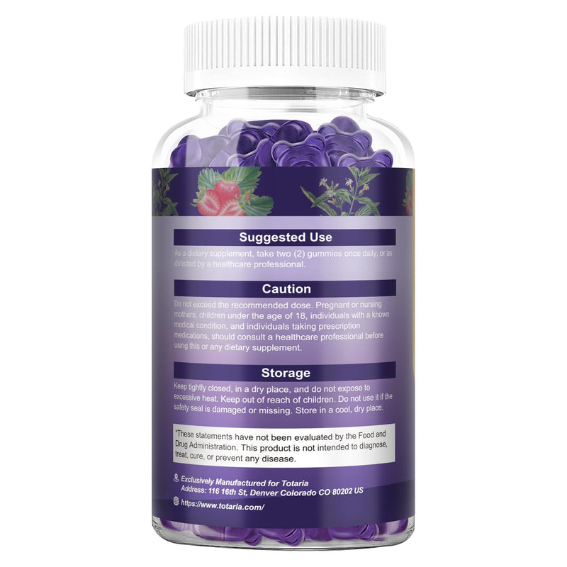 Cortisol Supplements for Women & Men 20-in-1 Cortisol Gummies with Ashwagandha Rhodiola Rosea Magnesium Phosphatidylserine Calm Focus Mood Support Healthy Cortisol Levels 30 Day Supply 60 Count (Pack of 1)