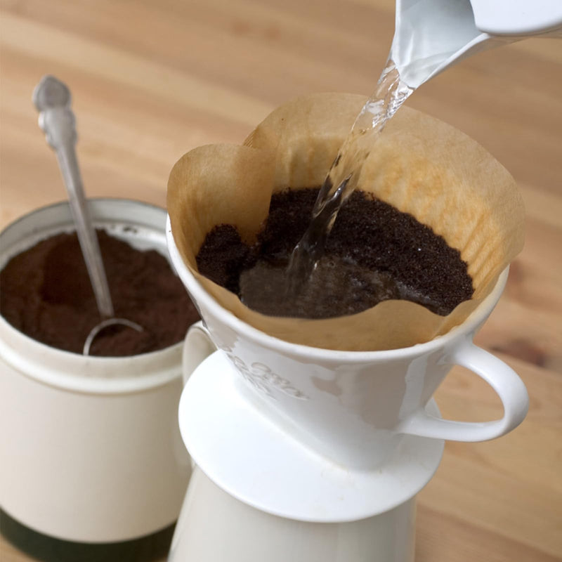 [Australia] - 200 Count Coffee Filter #2, 2 Coffee Filters Cone Unbleached Disposable Coffee Filters 2 Cone Paper Fits for Drip and Compatible with Pour Over Coffee Maker(2-6 Cup) 200 
